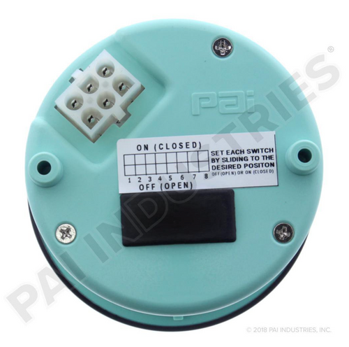 Tachometer Gauge 0-2400 RPM Black Bezel Electronic Includes Mounting Hardware