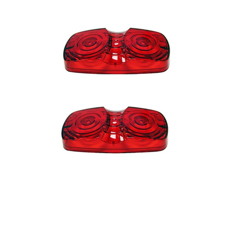 Peterson Red 4" Replacement Lens ( Pair )