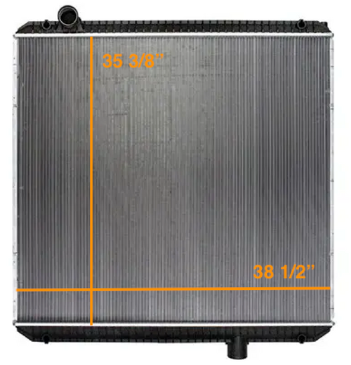Radiator Plastic Tank Aluminum Core Fits International