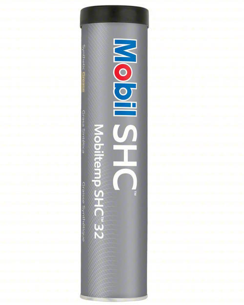 Mobil 1 Grease Red, Synthetic,  SHC 32  Cartridge/Tube, 13.4 oz.,  Each,   10/13.4