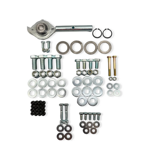 4-Spring Aluminum Electric Tarp System Kit for Dump Trucks (Up to 24 ft), External Mount (Includes Hardware)