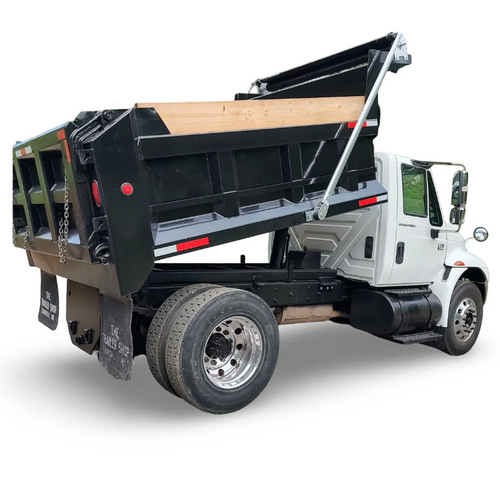 4-Spring Aluminum Electric Tarp System Kit for Dump Trucks (Up to 24 ft), External Mount (Includes Hardware)