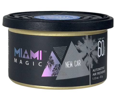 Miami Magic Can Air Freshener, New Car