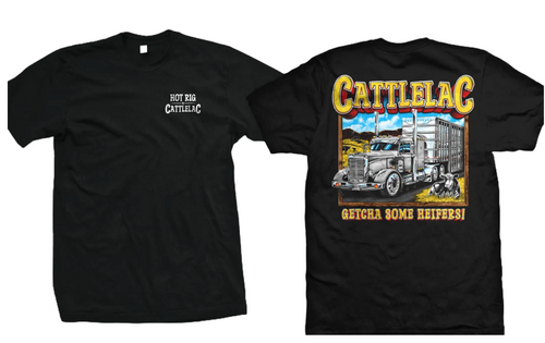 T-Shirt, Hot Rig, Cattlela C,  Size M