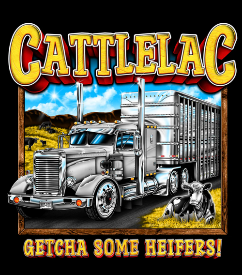 T-Shirt, Hot Rig, Cattlela C, Size L