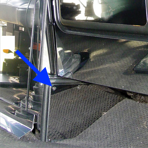 Passenger Side Lower Left Kick Panel fits Freightliner Classic/ FLD