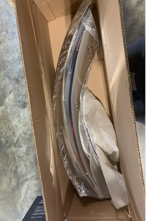 Bumper Top Filler Chrome Passenger Side fits International Prostar