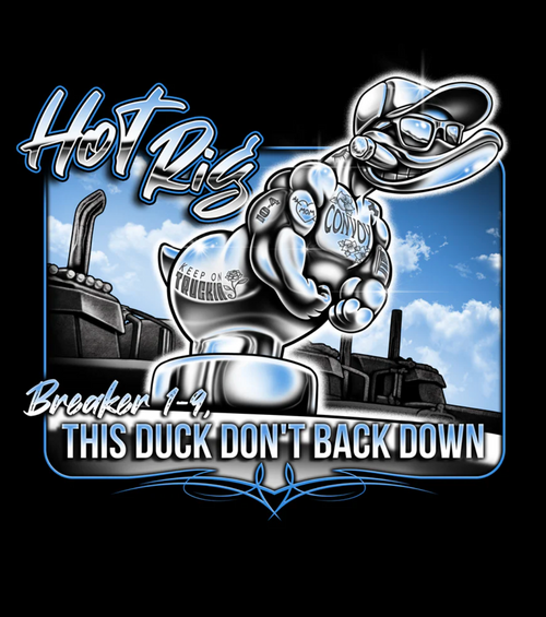 T-Shirt, Hot Rig, Duck, Size L