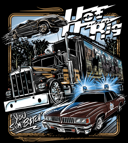 T-Shirt, Hot Rig, Smokey and the Bandit, Size M