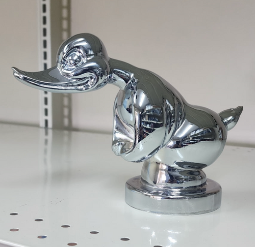 Chromed Hood Pull Ornament Dock
