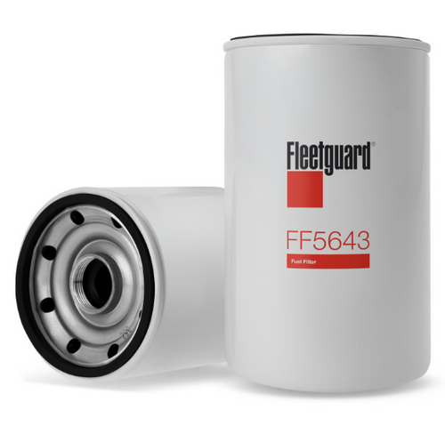 Fleetguard, Fuel Filter, Spin-On; Cross R. Mack 483GB476M; V Mack 3 Series Engines