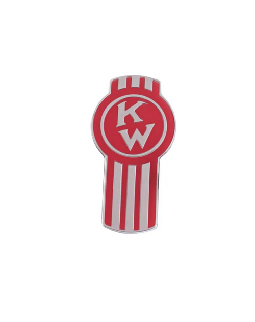 Kenworth Emblem Old Style Red Metallic
