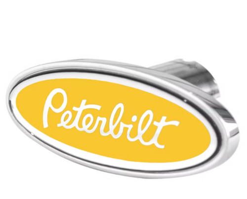 Logo Shape Knob Yellow Fits Peterbilt