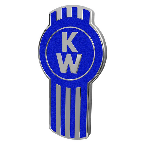 KW Emblem Engraved Blue 647