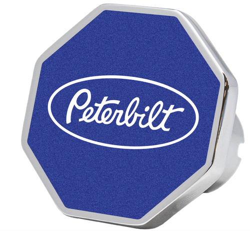 PB Logo Octagon Blue 647 Tractor & Trailer Air Valve Knobs
