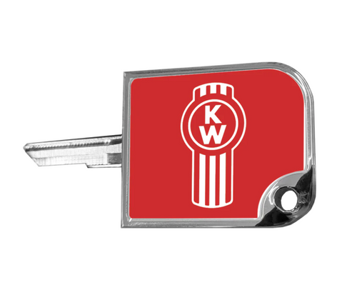 Rectangular Small Key Cover KW Old Logo Red 440
