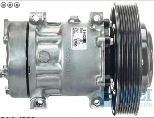 Sanden Compressor - Genuine OEM Grade FIts Mack and Volvo 12.8L L6 MP8
