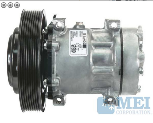 Sanden Compressor - Genuine OEM Grade FIts Mack and Volvo 12.8L L6 MP8