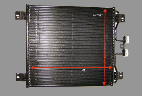 A/C Condenser Fits International, 2674, 4900,5600i, 7300, 7400, 7500, 7600, Ford  F-650, F-750