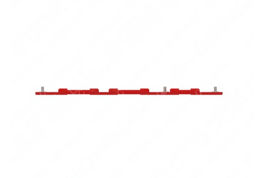 Jumper to 4 Battery with 3 stud Positive , Color Red fit Freigtliner