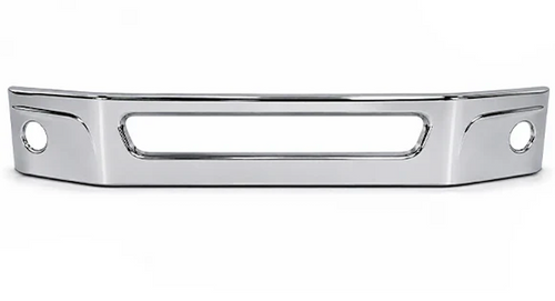 14” Front Bumper Chrome Fits Kenworth T380 with Fog Light Holes 2021+