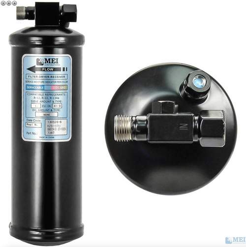 A/C Receiver Drier fits Kenworth Length: 10"
