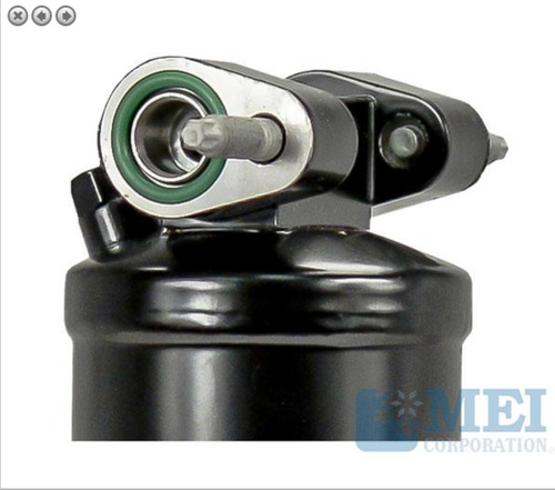 A/C Receiver Drier Fits Volvo, Mack Length 9"