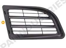 Right Hand Hood Grille 9in Overall Length 14in Legth at Base Fits Mack