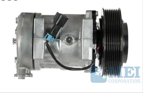 Sanden Compessor fits Freightliner DD15 14.8L , 8 Groove