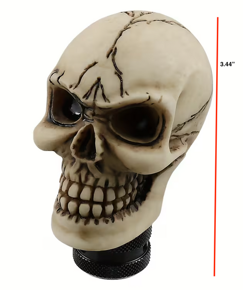 Skull Shift Knob White