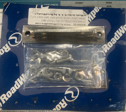 Stainless steel Bracket Visor Post