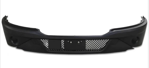 Front Bumper Assembly W/O Fog Light Cutout Fits Kenworth T680 W/Chrome Trim (2021 & Newer)