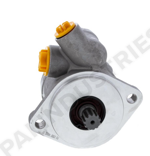 Power Steering Pump Freightliner Cascadia/Century/Coronado/FLD 120/M2 Models Application | 11 Teeth | O-Ring Port: 1-1/16in-12 | O-Ring Port: 3/4in-16 | Rotation: LH