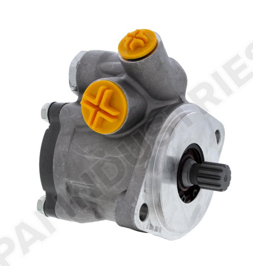Power Steering Pump Freightliner Cascadia/Century/Coronado/FLD 120/M2 Models Application | 11 Teeth | O-Ring Port: 1-1/16in-12 | O-Ring Port: 3/4in-16 | Rotation: LH