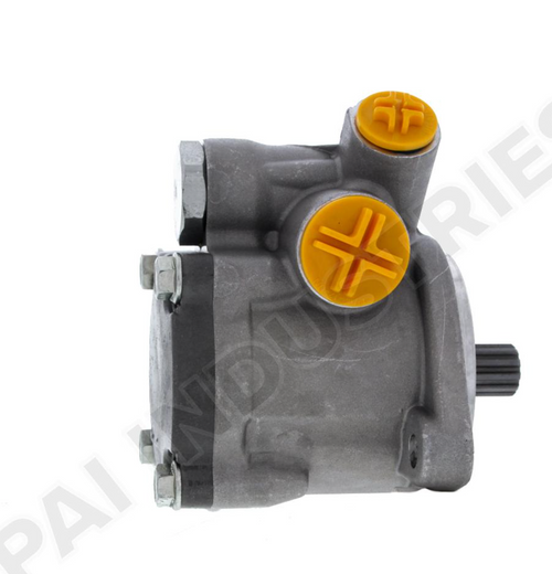 Power Steering Pump Freightliner Cascadia/Century/Coronado/FLD 120/M2 Models Application | 11 Teeth | O-Ring Port: 1-1/16in-12 | O-Ring Port: 3/4in-16 | Rotation: LH