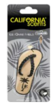 California Scent Sandals Black ice