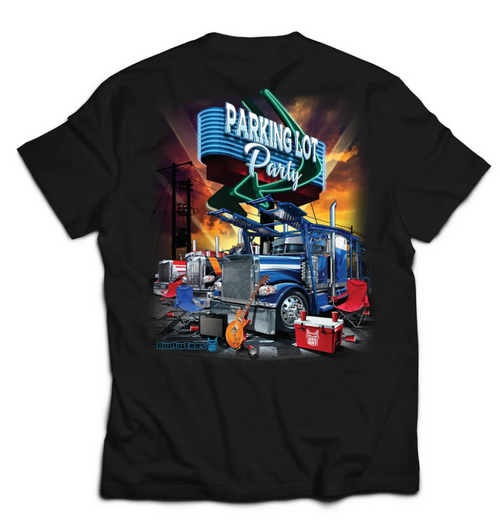 T-Shirt, Parking Lot Party, Size X-Large