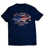 T-Shirt, Reel American, Size Medium