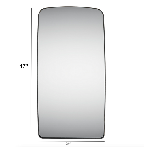 Main Mirror Glass With Defrost Heat Fits Volvo VNL 2004-2017 Driver or Passenger
