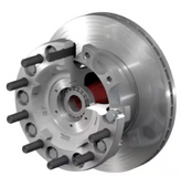 ConMet Aluminum PreSet Hub/Rotor FF Front Hub