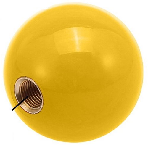 Happy Face Smiley Gear Shift Knob – Universal Manual & Automatic Shifter 1/2"-13 Thread