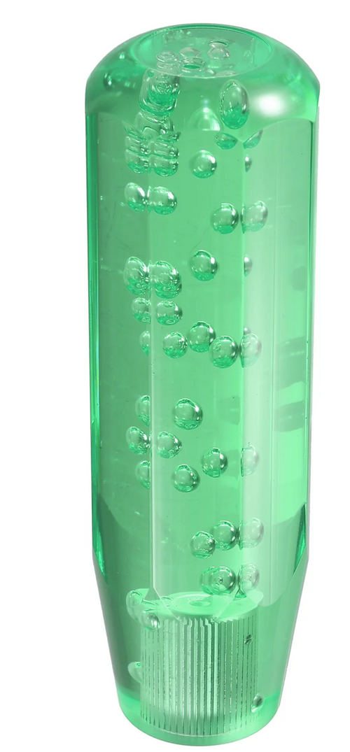 5.90" Green Octagon Design Gear Shift Knob – Universal Manual & Automatic Shifter 1/2"-13 Thread