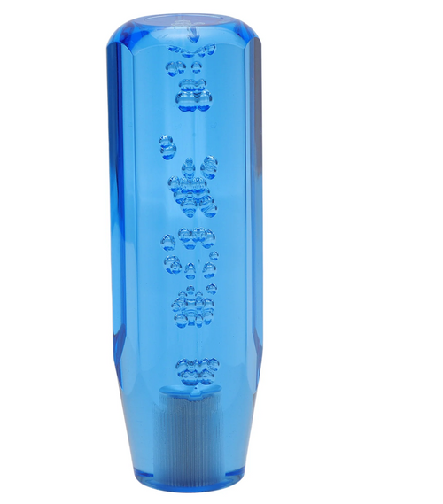 5.90" Blue Octagon Design Gear Shift Knob – Universal Manual & Automatic Shifter 1/2"-13 Thread