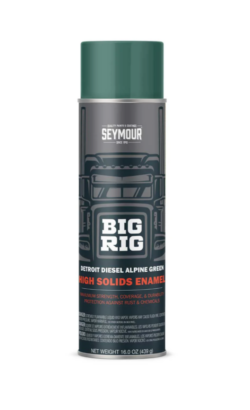 Seymour BIG RIG® Detroit Diesel Alpine Green Pro Enamel Spray Paint 16 oz.