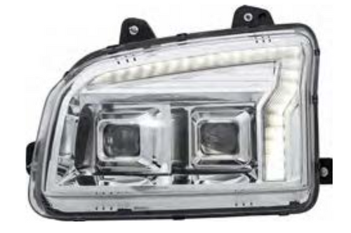 Headlight fits Kenworth T880 LED Fits Driver Side 2014-2025