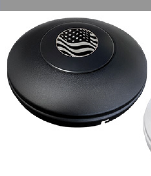 Stealth Black RealLogo Floater Front Axle Kit 2 Covers