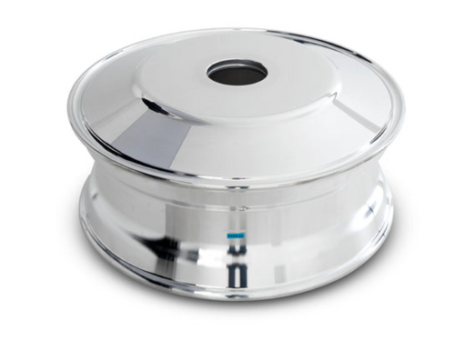 Aluminum Wheel / Rim, Blind, 26" X 8.25", Center Hole 4",  Polish Both Sides