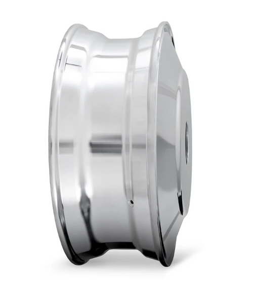 Aluminum Wheel / Rim, Blind, 22" X 8.25", Center Hole 4",  Polish Both Sides