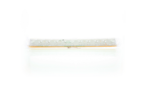 Clear Lens Red Identification Light Bar 15"