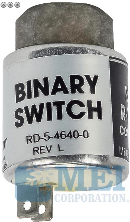 Binary Switch, Female Red Dot - Multi Applications  RD5-4640-0